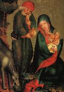 MASTER Bertram Rest on the Flight to Egypt, panel from Grabow Altarpiece g France oil painting reproduction